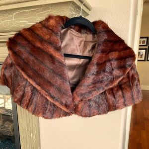 Vintage mink stole
